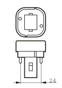 Świetlówka MASTER PL-C 13W/840/2P (2-pin)