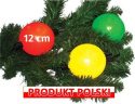 LAMIONY LAMPKI CHOINKOWE LED-14 kul na zewnątrz