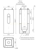 Fundament betonowy B-71