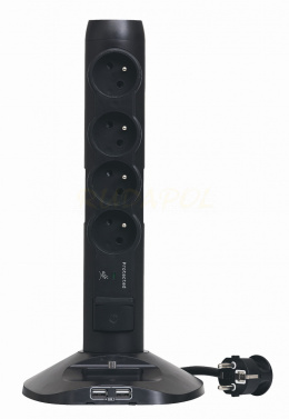 Przedłużacz pionowy wieża z USB LEGRAND 50394