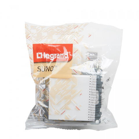 SUNO Łącznik jednobiegunowy BIAŁY (721101) SUNO Łącznik jednobiegunowy BIAŁY (721101)