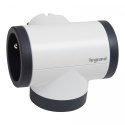 Rozgałęźnik 2x2P+Z USB A+C biały/grafitowy (049437)