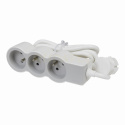 PRZEDŁUŻACZ 3XGN Z/U PRZEWÓD 3,0m (049488)