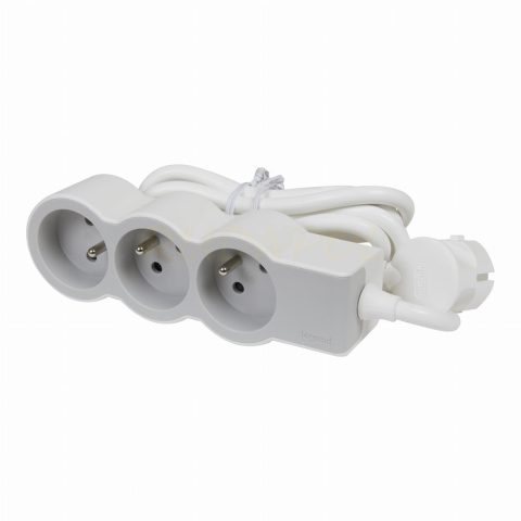 PRZEDŁUŻACZ 3XGN Z/U PRZEWÓD 3,0m (049488)