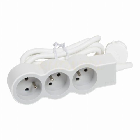 PRZEDŁUŻACZ 3XGN Z/U PRZEWÓD 3,0m (049488)