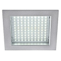 LED PANEL 100, SREBRNOSZARY, LED BIAŁY