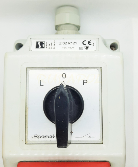 ZESTAW L-P 16A 3P+N+Z DW16