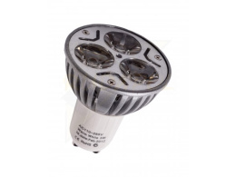 Żarówka LED GU10 230V 3X1W ciepłabiała