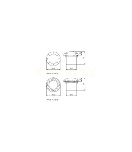 ROGER DL-LED12 Oprawa dogruntowa LED