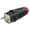 Wtyczka gumowa 16A 2P+Z 230V UNI-SCHUKO IP54