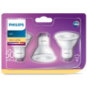 Philips Żarówka LED 4,7W GU10 świeci jak 50W (3szt) 8718696761304