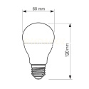 Żarówka LED E27 10W = 75W 1055lm