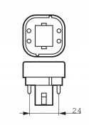 Świetlówka MASTER PL-C 26W/840/4P (4-pin)