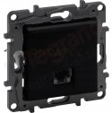 NILOE STEP Gniazdo komputerowe RJ45 czarne kpl