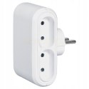 Rozgałęźnik 4x2P 6A biały LEGRAND (50650)