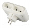 Rozgałęźnik 4x2P 6A biały LEGRAND (50650)