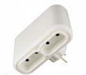 Rozgałęźnik 4x2P 6A biały LEGRAND (50650)