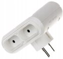 Rozgałęźnik 4x2P 6A biały LEGRAND (50650)
